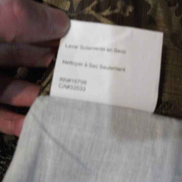 Set (2) Curtain panel drapes 84" x 53.5" - Picture 9 of 9